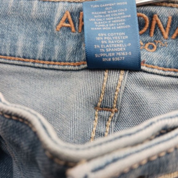 ARIZONA Jean Co Super Flex Jegging Size 7 /Waist 28 High Rise Slimmest Fit  $49 - Picture 6 of 10